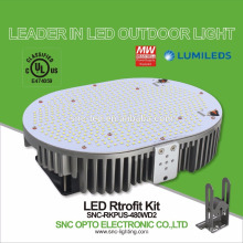 UL cUL a énuméré des kits de modification de LED 480W pour remplacer le sodium à haute pression 1000W